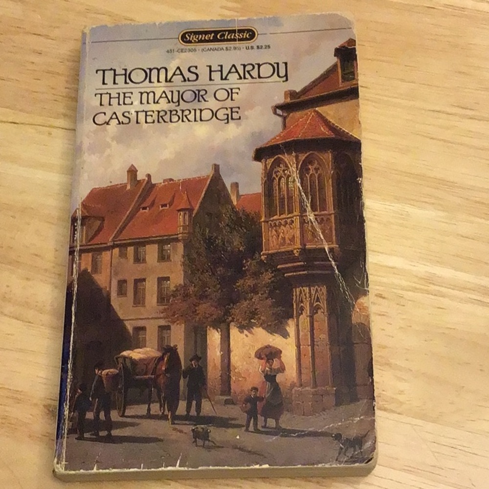🏖️2/6.00🏖️ Thomas Hardy, The Mayor of Casterbridge, educational-reading
